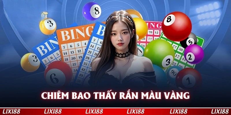 Chiêm bao thấy rắn màu vàng